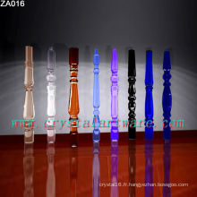K9 Pilier de verre avec différentes couleurs